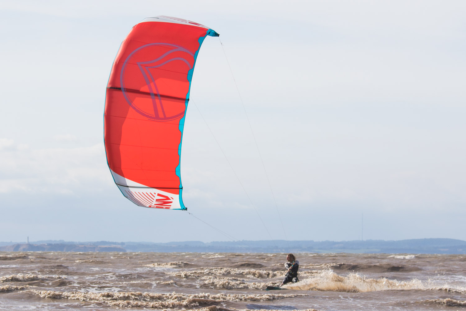 Liquid Force Nv V Kitesurfing Kite Lfkuk Demo Day In Use Riding