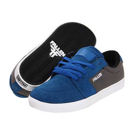 Blue Fallen Shoes