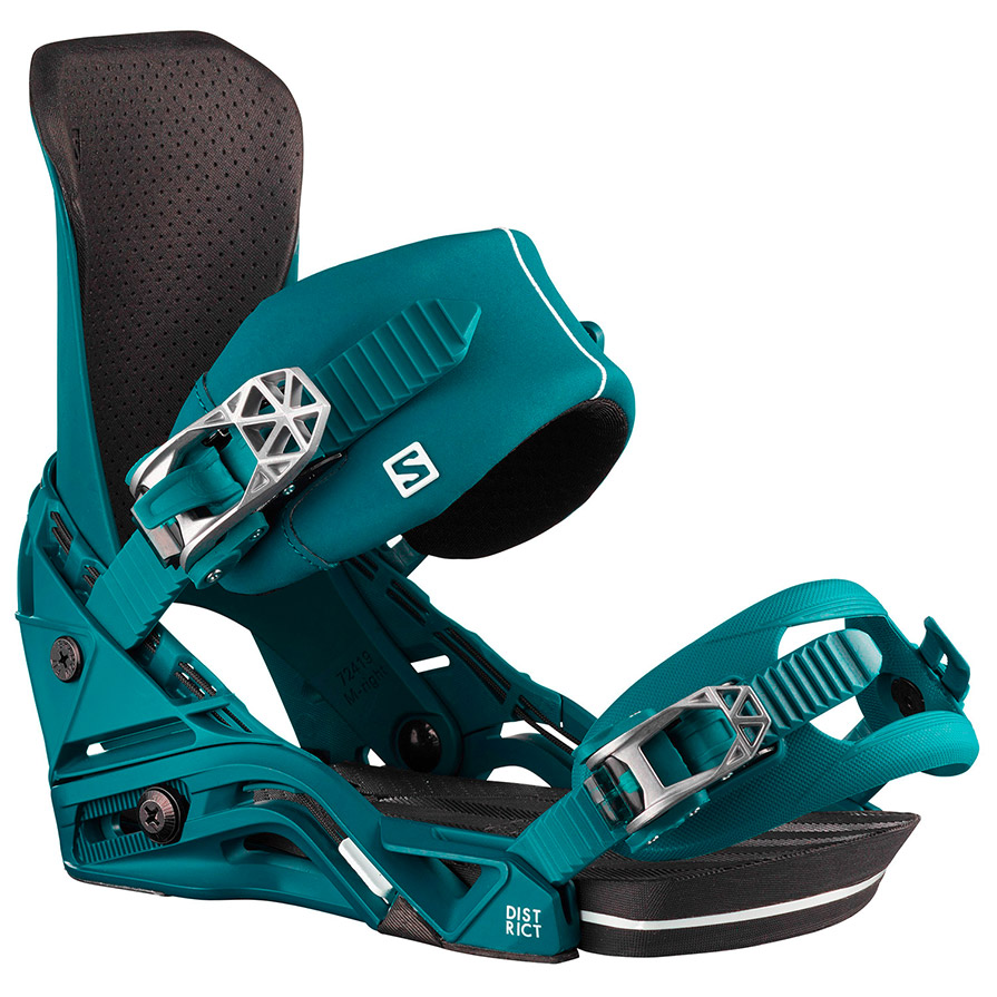 Salomon District Blue Mens Snowboard Bindings - ATBShop.co.uk