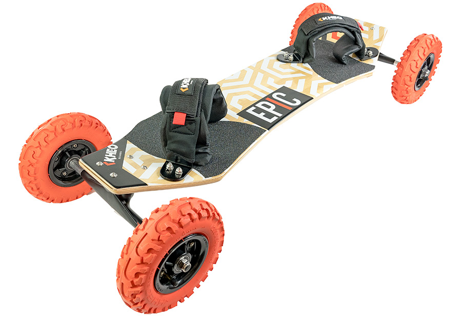 Kheo Epic V4 Mountainboard in listing close up