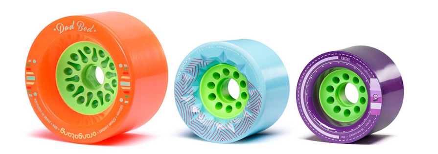 Orangatang Dad Bod 105mm Longboard Wheels Comparison