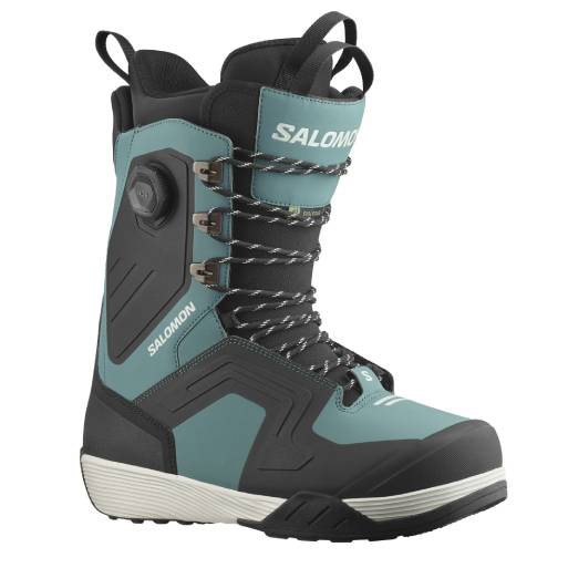 Salomon Dialog Lace SJ Boa Mallard Green Mens Snowboard Boots