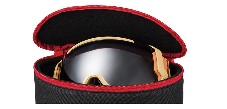 Dakine Goggle Case with Smith IO Goggles