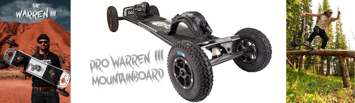 MBS Pro Warren III Switch Mountainboard DW3