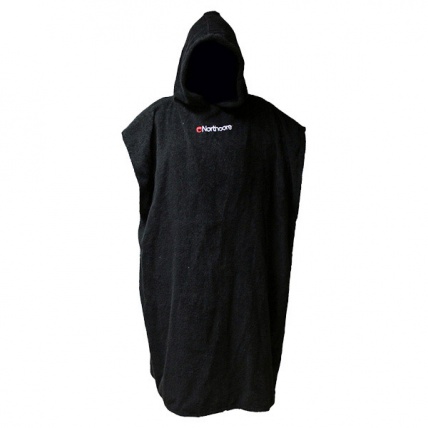 North Core Beach Basha Changing robe in Black