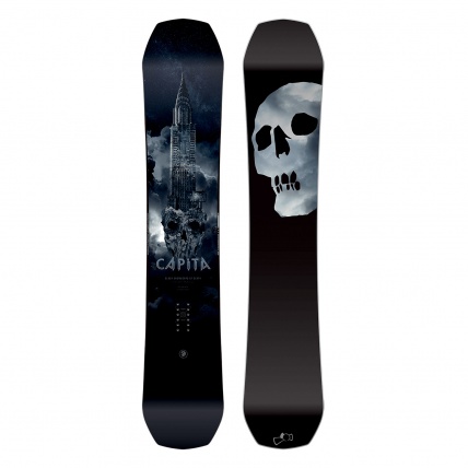 Capita Black Snowboard of Death Snowboard - ATBShop.co.uk