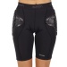 Burton Womens Total Impact Shorts by G-Form Black