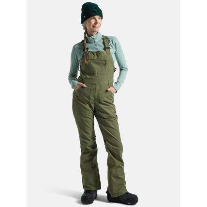 Burton Avalon Bib Forest Moss Womens Snow Pant