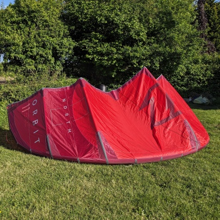 North Orbit 2022 Kitesurfing Kite Red Ex Demo