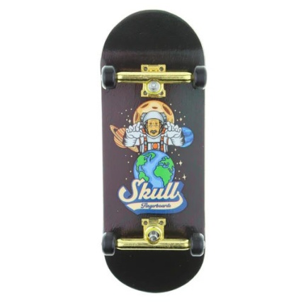 Skull Einstein in Space Pro 34mm Complete Fingerboard