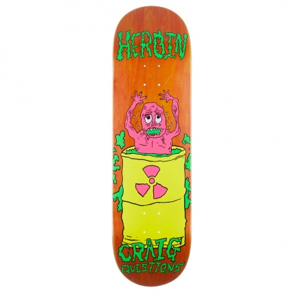 Craig Questions Dead Toon 9.0in Skateboard Deck