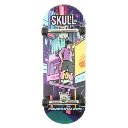 Skull Back to the 80s 34mm Complete Fingerboard