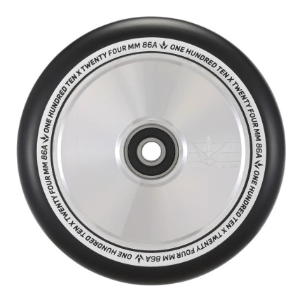 Blunt 110mm Hollowcore Chrome and Black Scooter Wheel