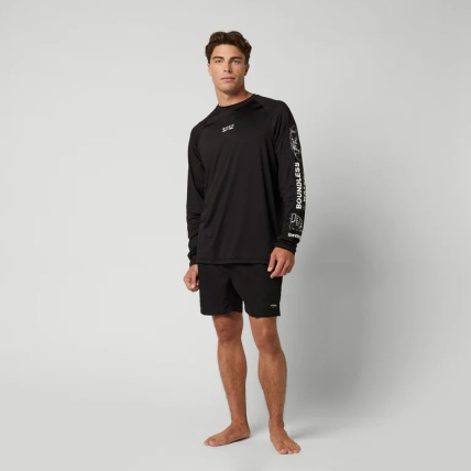 Mystic Tactic LS Loosefit Quickdry Top Black