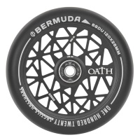 Oath - Bermuda 120mm x 24mm Anodised Satin Black Scooter Wheel
