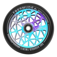 Oath - Bermuda 120mm x 24mm Blue Purple Titanium Scooter Wheel