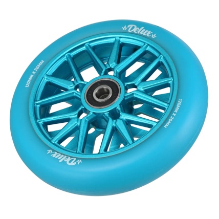 Delux 120mm scooter wheel Blue