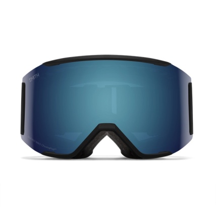 Smith Squad Mag Black Chromapop Sun Blue Mirror Snow Goggles