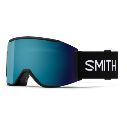 Smith Squad Mag Black Chromapop Sun Blue Mirror Snow Goggles