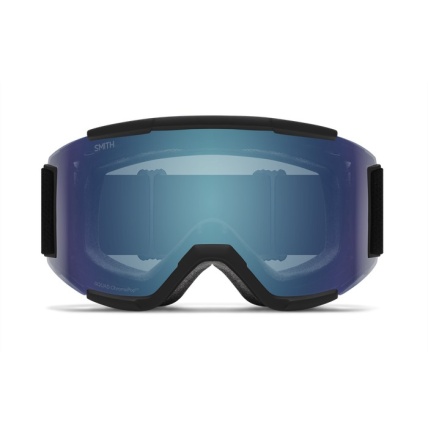 Smith Squad Black ChromaPop Everyday Blue Lens + Spare Snow Goggles