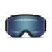 Smith Squad Black ChromaPop Everyday Blue Lens + Spare Snow Goggles