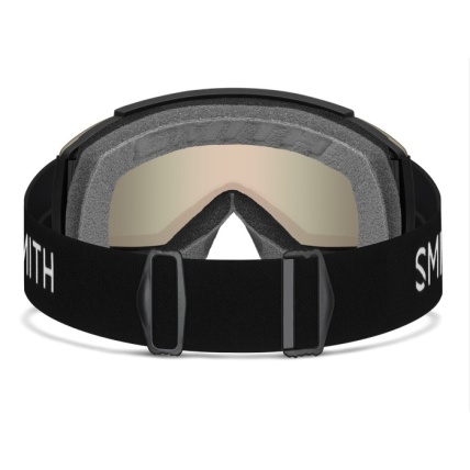 Smith Squad Black ChromaPop Pro Photochromic Red Lens Goggles