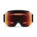 Smith Squad Black ChromaPop Pro Photochromic Red Lens Goggles