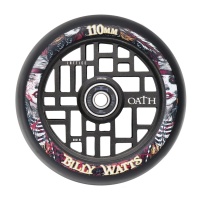 Oath - Oath Lattice 110mm x 24mm Black Billy Watts Sig Scooter Wheel