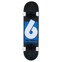 Birdhouse - Stage 3 B Logo Black Blue 8.0 Skateboard Complete