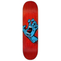 Santa Cruz - Screaming Hand Red 8.0 Skateboard Deck