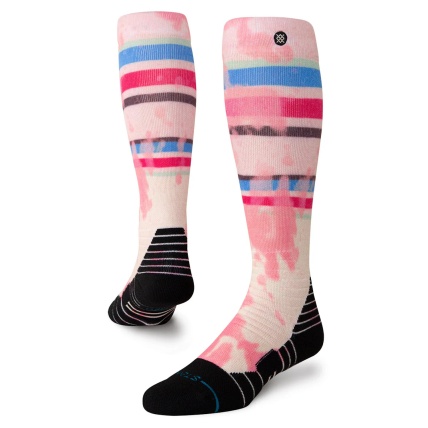 Stance Brog Mid Cream Poly Blend Snow Socks