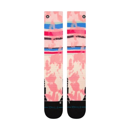 Stance Brog Mid Cream Poly Blend Snow Socks