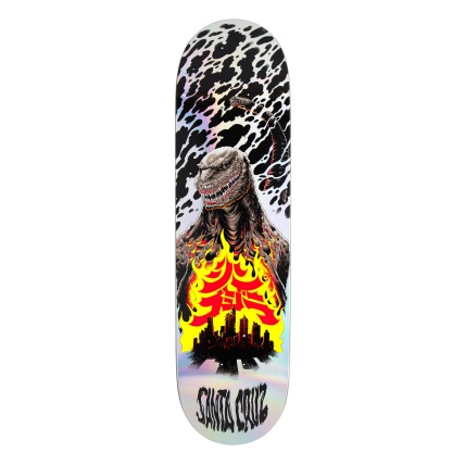 Santa Cruz Godzilla Shin Knox Firepit 8.5 Skateboard Deck