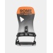 Rome Vice Black Orange Mens AsymWrap Snowboard Bindings