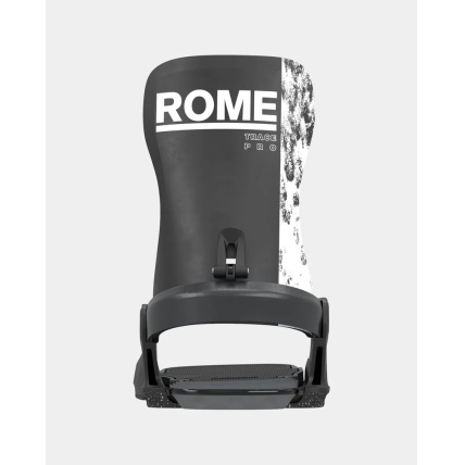 Rome Trace Pro Black Mens Heelwrap Snowboard Bindings