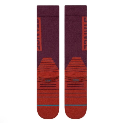 Stance OG Mid Wine Merino Blend Snow Socks