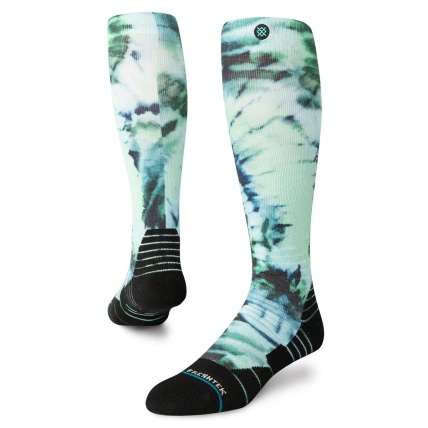 Stance Micro Dye Teal Mid Poly Blend Snow Socks