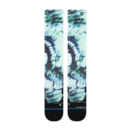 Stance Micro Dye Teal Mid Poly Blend Snow Socks