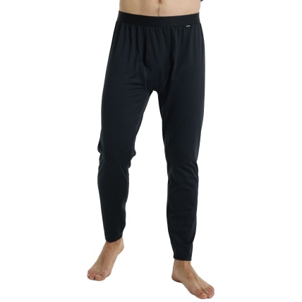 Burton Midweight True Black Mens Base Layer Pants