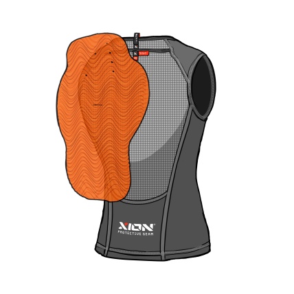 XION Freeride Vest Lite V1 Mens Back Protector