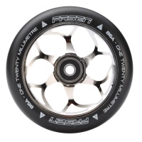 Fasen - 120mm x 24mm Chrome Black Scooter Wheel